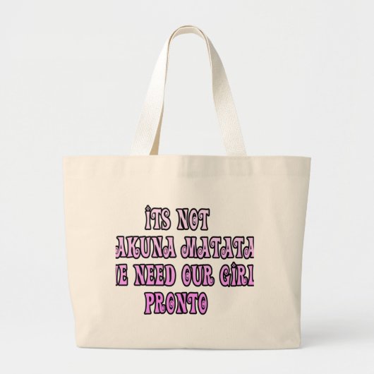 Creëer uw eigen product aanpassen grote tote bag (Voorkant)