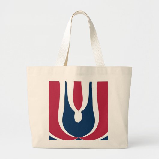 Creëer uw eigen product aanpassen grote tote bag (Voorkant)