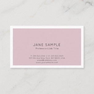 Creëer Uw eigen professioneel modern, schoon ontwe Visitekaartje