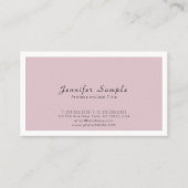 Creëer Uw eigen professioneel modern, schoon ontwe Visitekaartje (Voorkant)