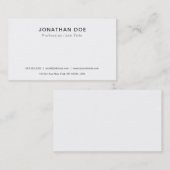 Creëer Uw eigen professionele klant, schoonmaakend Visitekaartje (Voorkant / Achterkant)