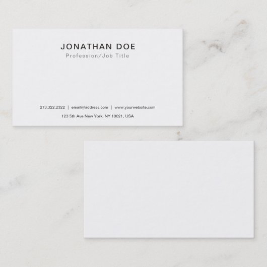 Creëer Uw eigen professionele klant, schoonmaakend Visitekaartje (Voorkant / Achterkant)