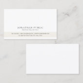 Creëer Uw eigen professionele klant, schoonmaakend Visitekaartje (Voorkant / Achterkant)