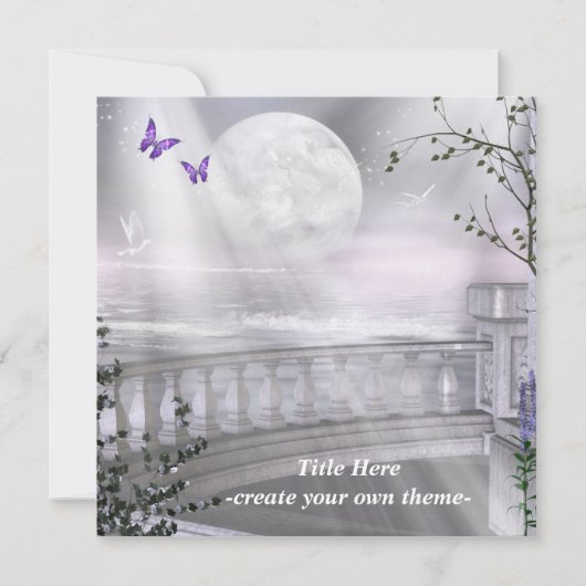 Creëer uw eigen prom uitnodigingen (Voorkant)