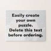 Creëer uw eigen puzzel eenvoudig met uw foto (Horizontaal)