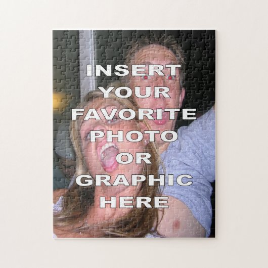 Creëer Uw eigen puzzel Legpuzzel (Verticaal)