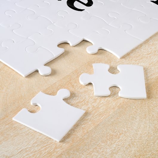 Creëer Uw eigen puzzel Legpuzzel (Zijkant)