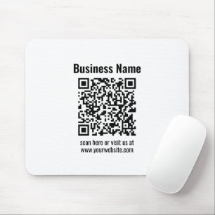 Creëer Uw eigen QR-code   Transperant Muismat