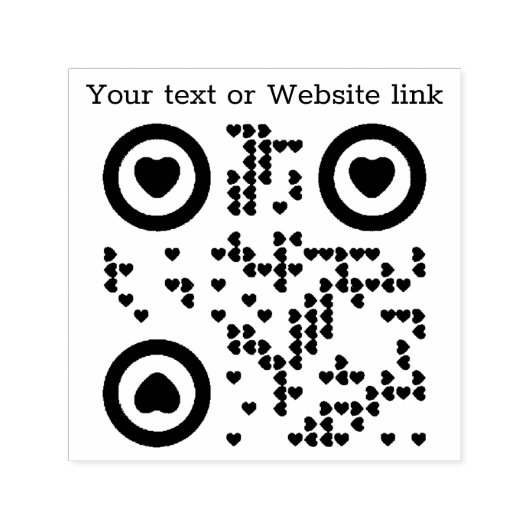 Creëer Uw eigen QR-code Zelfinktende Stempel (Design)