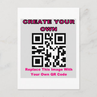 CREËER UW EIGEN QR-CODEPRODUCT BRIEFKAART