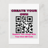 CREËER UW EIGEN QR-CODEPRODUCT BRIEFKAART (Voorkant)