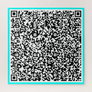 Creëer Uw eigen QR-codepuzzel Verrassing Grappige  Legpuzzel