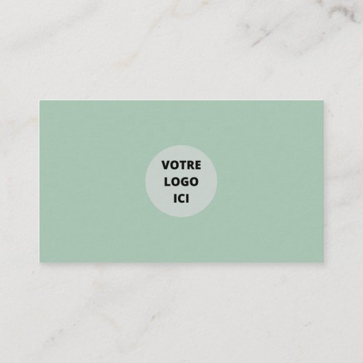 Creëer uw eigen QR-visitekaartje Visitekaartje (Achterkant)