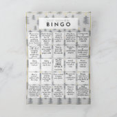 Creëer Uw eigen Quarantine Bingo Forest Kerstmis Feestdagen Kaart (Binnen)