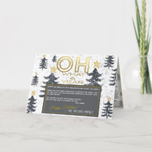 Creëer Uw eigen Quarantine Bingo Forest Kerstmis