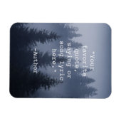 Creëer Uw eigen Quote Natuur Landscape Magneet (Horizontaal)