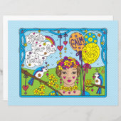 Creëer Uw eigen realiteit_Papier met flatpanelform (Voorkant / Achterkant)