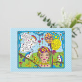 Creëer Uw eigen realiteit_Platte kaart 7"x5" (Staand voorkant)