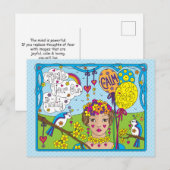 Creëer Uw eigen Reality_ Briefkaart (Voorkant / Achterkant)