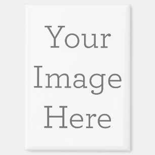 Creëer uw eigen rechthoek fotomagneet magneet