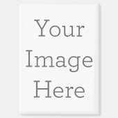 6,4 x 8,9 cm Rechthoekige magneet Magneet (Voorkant)