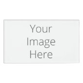 Creëer Uw eigen rechthoekige naamlabel Naambadge (Voorkant)