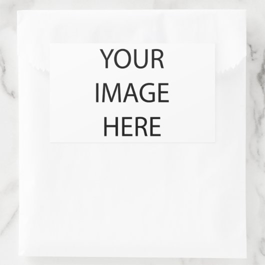 Creëer Uw eigen Rechthoekige Sticker (Tas)