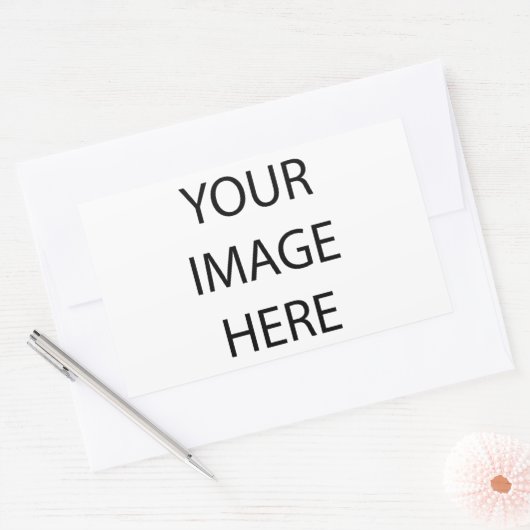 Creëer Uw eigen Rechthoekige Sticker (Envelop)