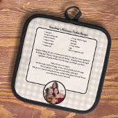 Creëer uw eigen Recipe keepaardbuffel toevoegen Fo Ovenwant & Pannenlap Set