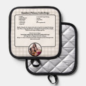 Creëer uw eigen Recipe keepaardbuffel toevoegen Fo Pannenlap (Voorkant / Achterkant)