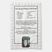 Creëer uw eigen Recipe keepaardbuffel toevoegen Fo Theedoek (Verticaal)