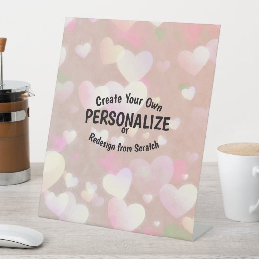 Creëer Uw eigen Reclamebord Met Voetstuk (Insitu)