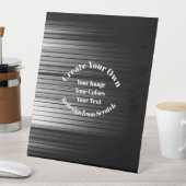 Creëer Uw eigen Reclamebord Met Voetstuk (Insitu)