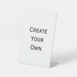 Creëer Uw eigen Reclamebord Met Voetstuk