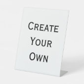 Creëer Uw eigen Reclamebord Met Voetstuk (Voorkant)