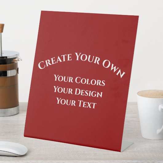 Creëer Uw eigen Reclamebord Met Voetstuk (Insitu)