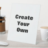 Creëer Uw eigen Reclamebord Met Voetstuk (Insitu)