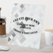 Creëer Uw eigen Reclamebord Met Voetstuk (Insitu)