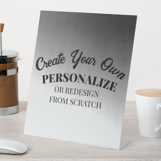 Creëer Uw eigen Reclamebord Met Voetstuk (Insitu)