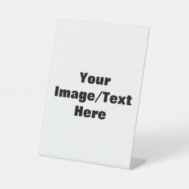 Creëer Uw eigen Reclamebord Met Voetstuk