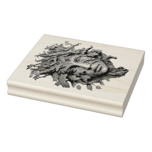 Creëer Uw eigen Red Bark Dryad Rubberstempel