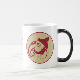 Creëer Uw eigen Red & Gold Ganesh profiel Magische Mok