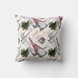 Creëer Uw eigen Red & Gold Hygge Gnome Village Kussen