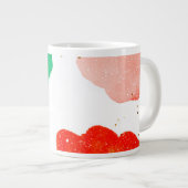 Creëer Uw eigen Red Green Waterverf Holiday Mok (Voorkant rechts)