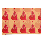 Creëer Uw eigen Red Loop Patroon Design Duvet hoes (Voorkant-Rechts)