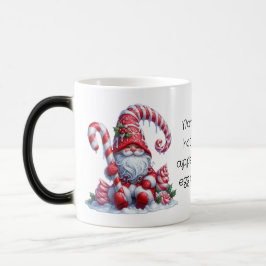 Creëer Uw eigen Regal Peppermint Christmas Gnome Magische Mok