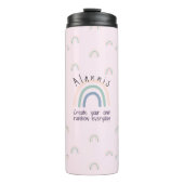 Creëer uw eigen regenboog aan te passen thermosbeker (Voorkant)