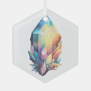 Creëer Uw eigen regenboogkristallen Glas Ornament