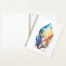 Creëer Uw eigen regenboogkristallen Planner