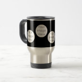 creëer uw eigen reis Mug cup met foto's collage Reisbeker (Voorkant links)